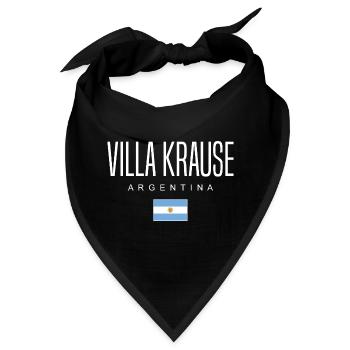 Villa Krause Argentinien Argentinier - Bandana - Schwarz - Vorne