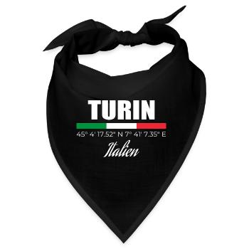 Turin - Bandana - Schwarz - Vorne