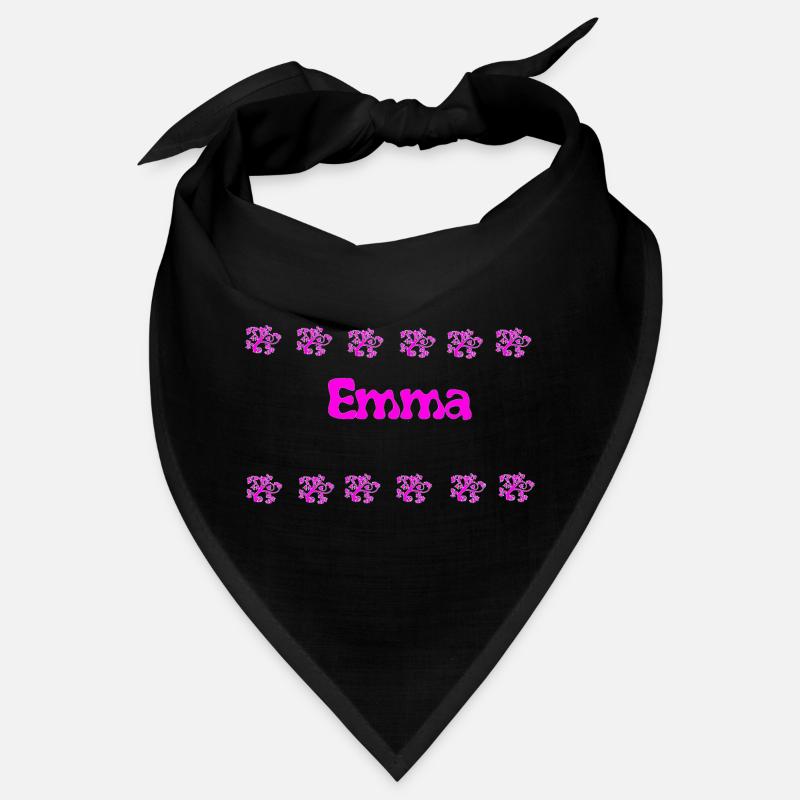 Emma bubble florale rose Bandana