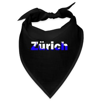 zürich - Bandana - Schwarz - Vorne