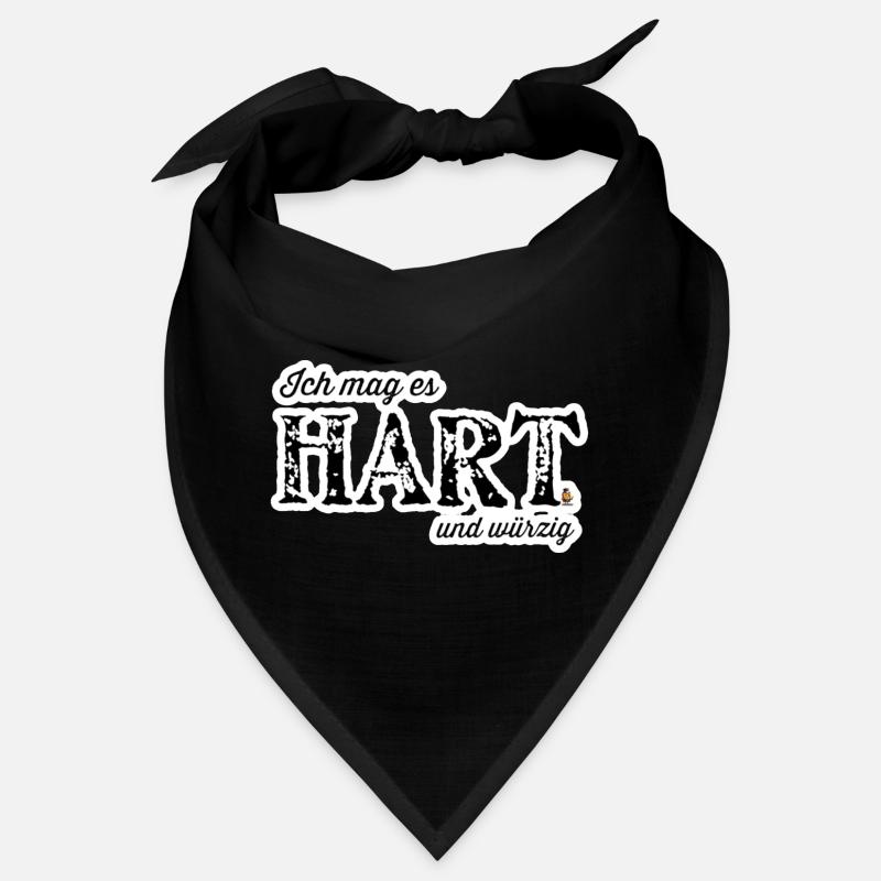 Hart und Würzig Textdesign Bandana