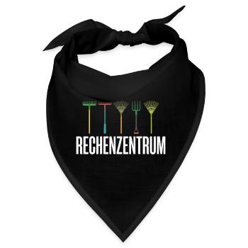 Rechenzentrum Gärtner Garten Gartenarbeit - Bandana - Schwarz - Vorne