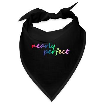 nearly perfect Farbverlauf - Bandana - Schwarz - Vorne