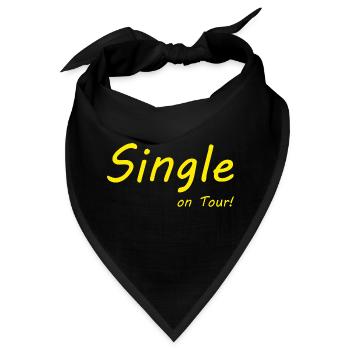 Single on tour - Bandana - Schwarz - Vorne