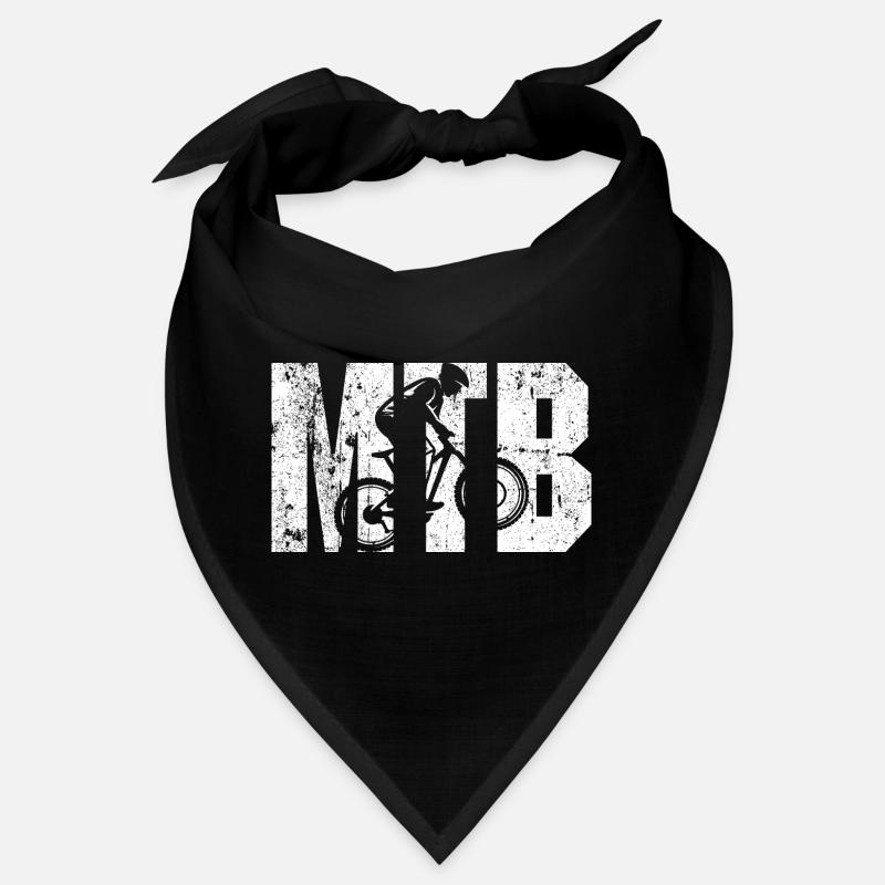 BMX Silhouette Lettering Bandana
