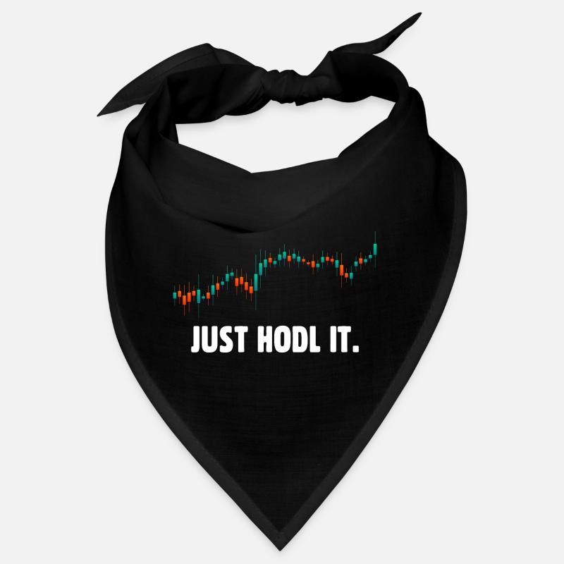 Just hold it bitcoin - Bandana - noir
