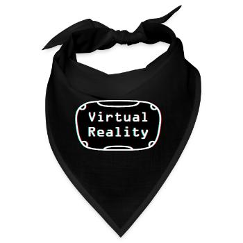 Virtual-Reality-Erlebnis - VR-Headset-Design - Bandana - Schwarz - Vorne