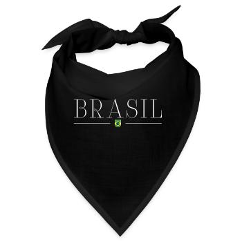 Ich liebe Brasilien - Bandana - Schwarz - Vorne