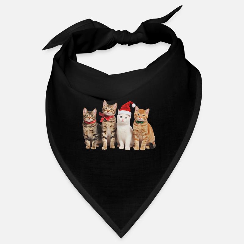 Chat à Noël Bandana