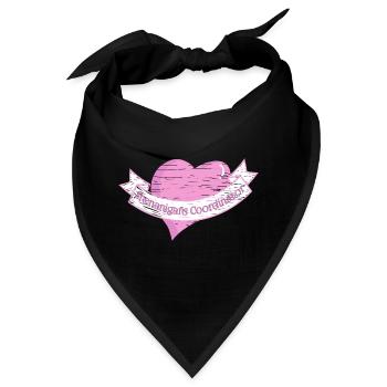 Streiche-Koordinatorin St. Patrick's Day  - Bandana - Schwarz - Vorne