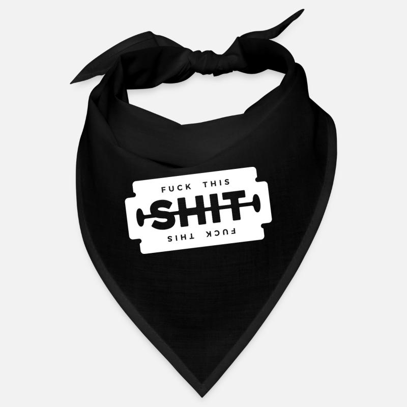 Merde cette lame de rasage Bandana