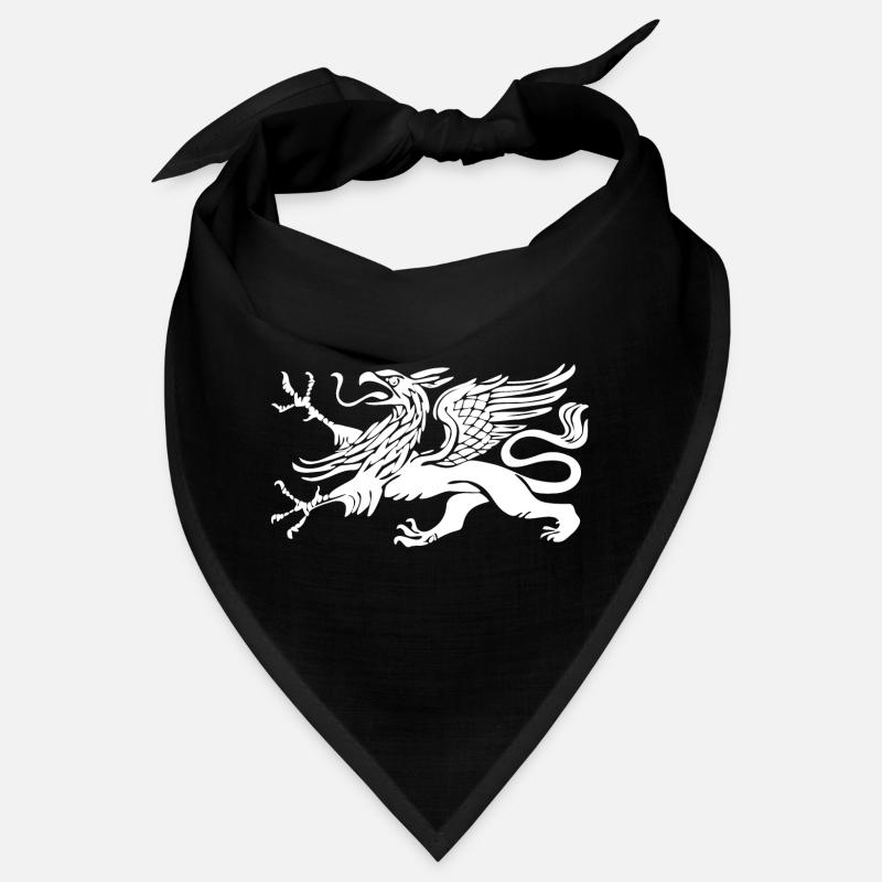 Rostock Greif - Vogel Greif - Bandana - Schwarz