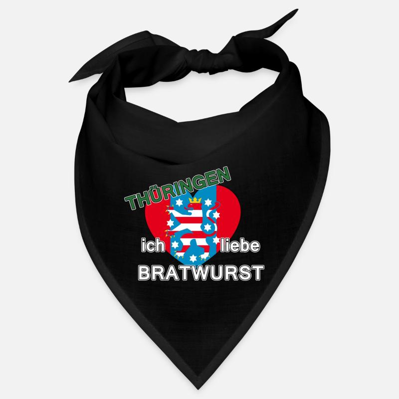 Thüringen - ich liebe Bratwurst Bandana