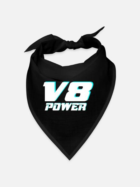 V8 - Bandana - Schwarz