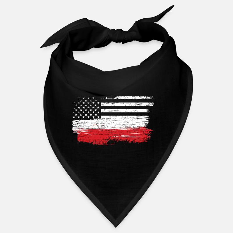Gebürstete U.S. Flagge Kunst Bandana