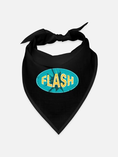 FLASH EMBLEM - Bandana - noir - Devant