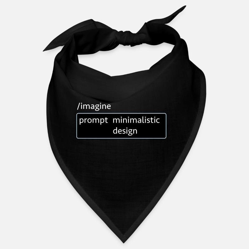 AI-Prompt Image Design Saying Computer Science AI Computer Bandana