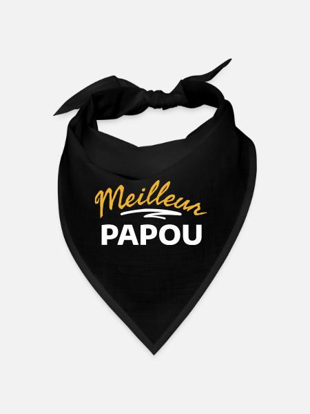 Graphic Design Vibrant Nature - Bandana - black - Front