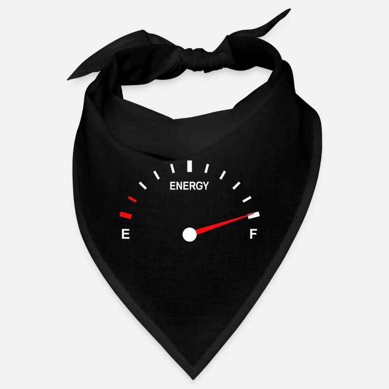 Vibrant Fuel Gauge Abstract Design Bandana