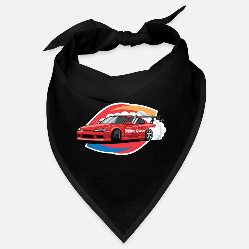 Style Burnout de la course de muscle cars JDM Drifting Queen Bandana