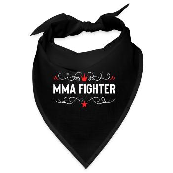 MMA Fighter Mixed Martial Arts - Bandana - Schwarz - Vorne