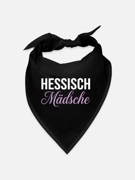 Hessian Girl Style - Bandana - black - Front