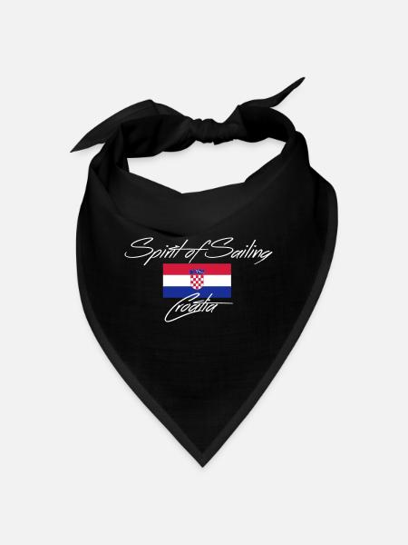 Spirit of Sailing Croatia - Bandana - Schwarz