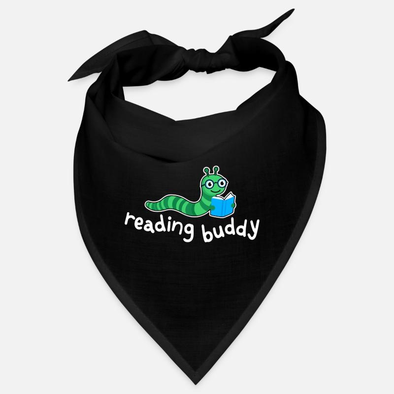 Ami de lecture Mignon rat de bibliothèque avec un livre Bandana
