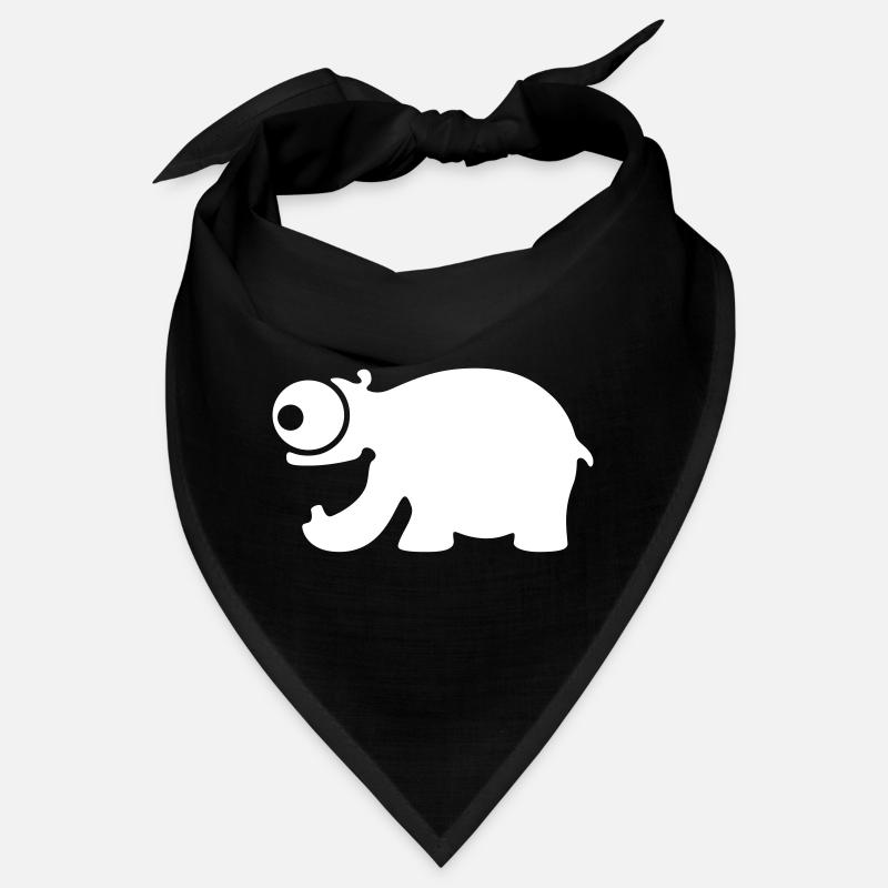 Funny hippo Bandana