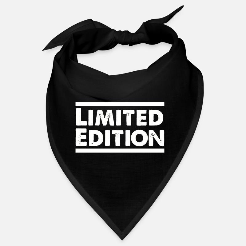 Limitierte Edition Schriftzug Stempel Bandana