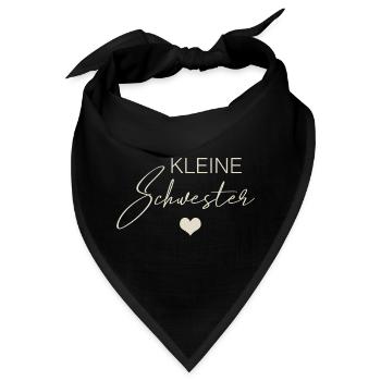 Kleine Schwester - Bandana - Schwarz - Vorne