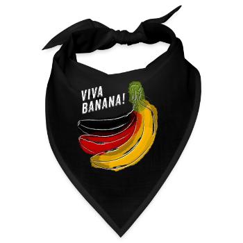 Bananenrepublik Deutschland - Bandana - Schwarz - Vorne