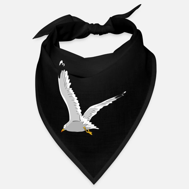 Möwe im Flug Bandana