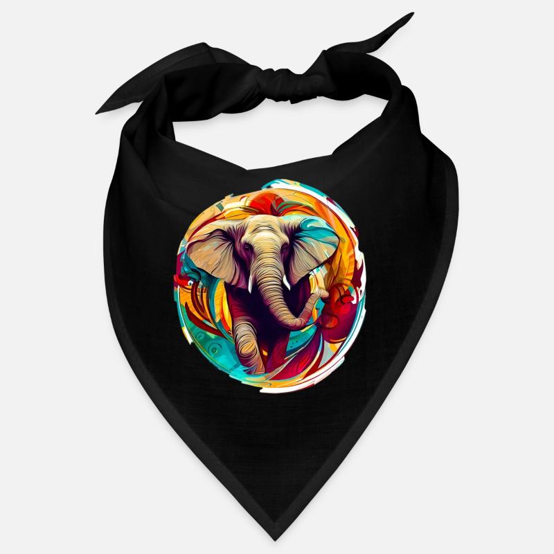 Elefant Bandana