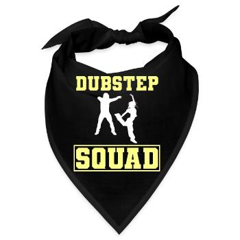 Dubstep-Liebhaber Tanz-Entertainer - Bandana - Schwarz - Vorne