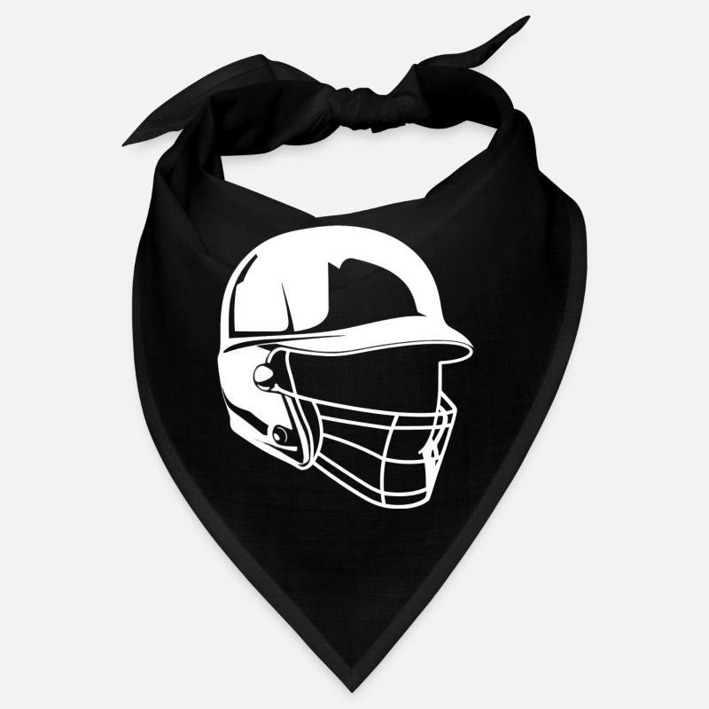 Baseball Helmet Drawing Bandana