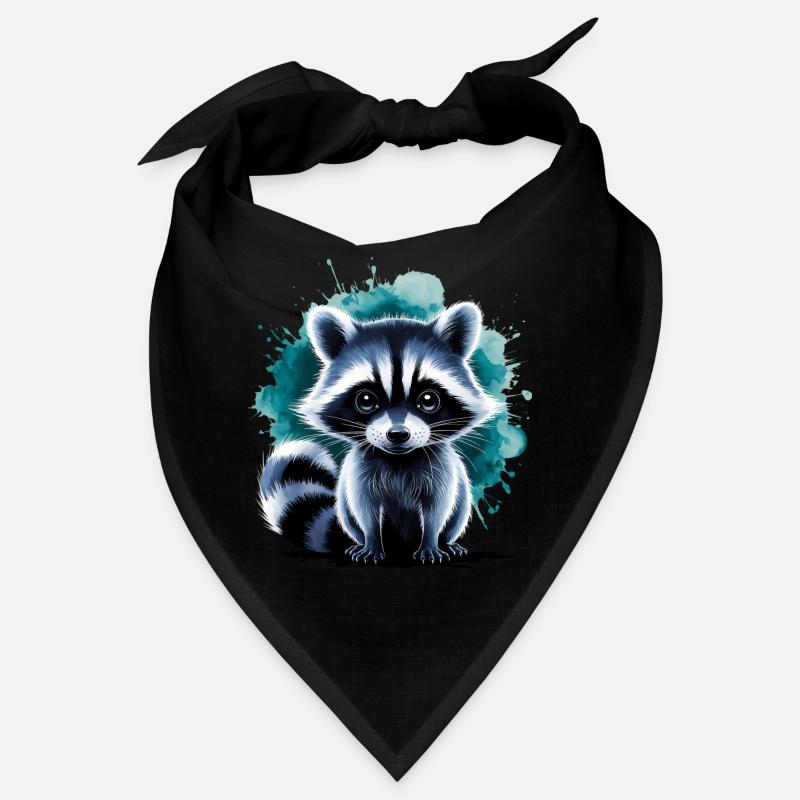 Süßer Waschbär Bandana