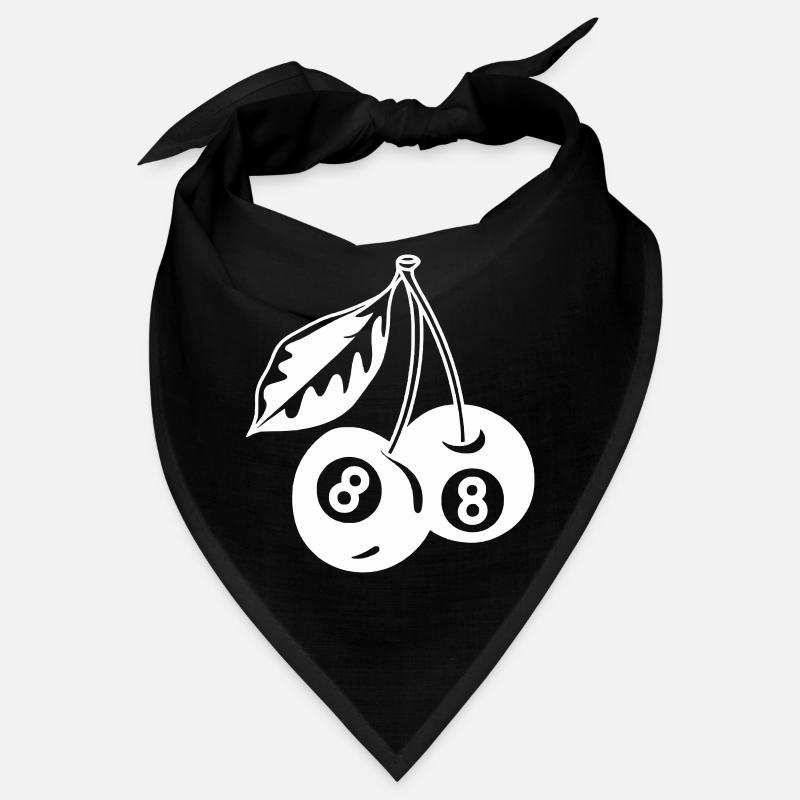 8-Ball Cherries Creative Minimalist Bandana