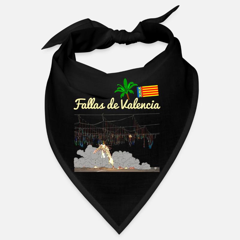Fallas de Valencia Mascleta Bandana