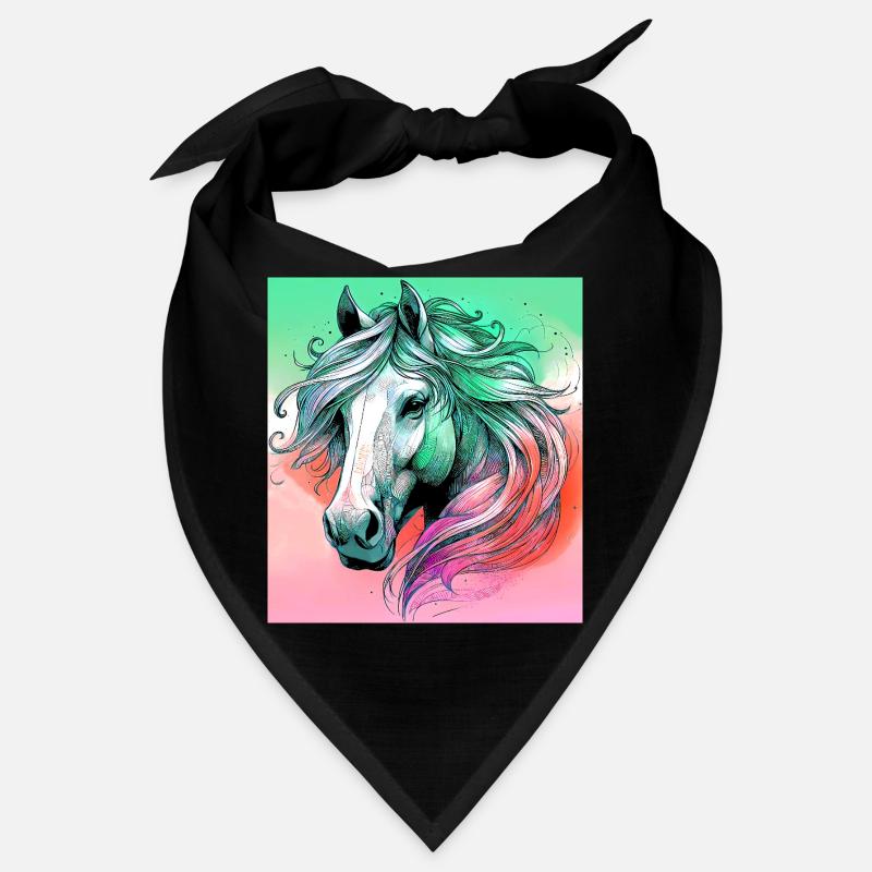 Pferd Bandana