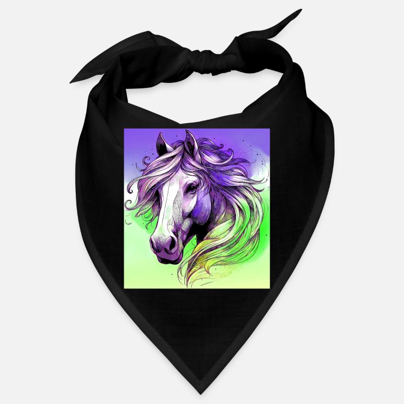 Pferd Bandana