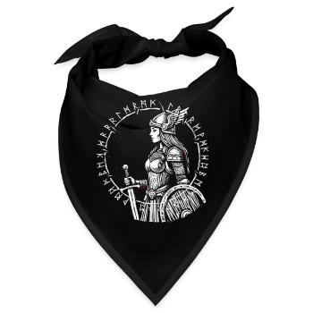 Schildmaid - Odin - Valhalla - Bandana - Schwarz - Vorne