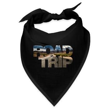 Road Trip - Bandana - Schwarz - Vorne