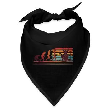 Batteur Evolution Trommeln - Bandana - Schwarz - Vorne