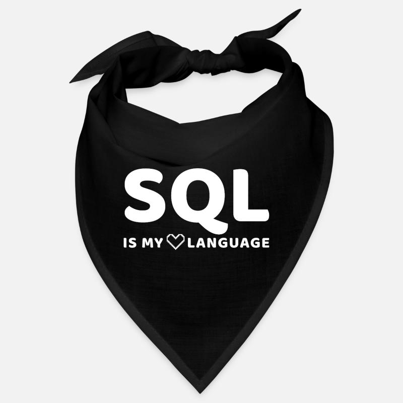 Himmlisches Codemuster auf dunklem Hintergrund Bandana