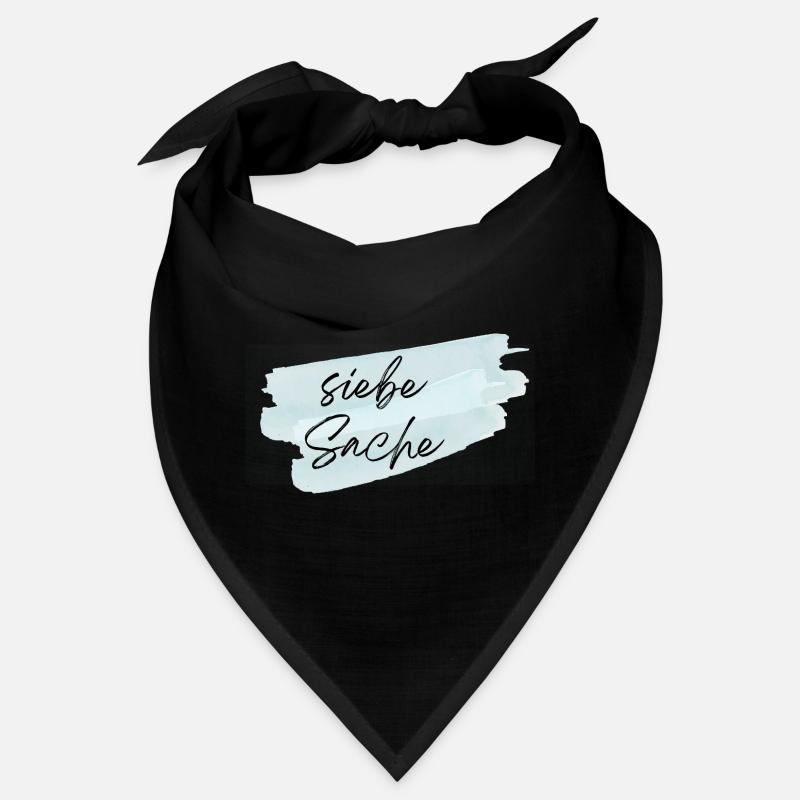 siebe Sache - Bandana - Schwarz