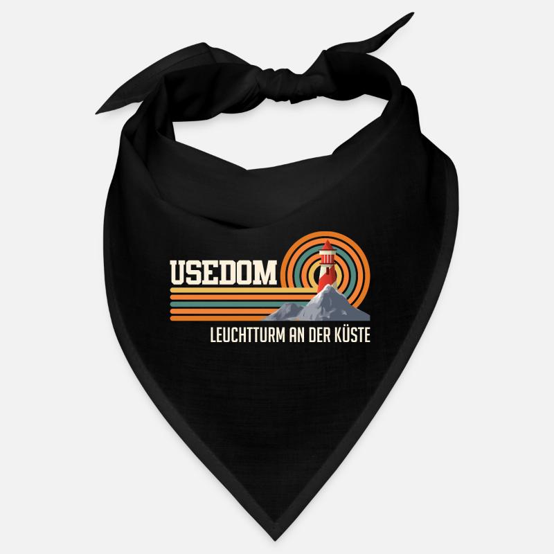 USEDOM LIGHTHOUSE ON THE COAST Fun Bandana