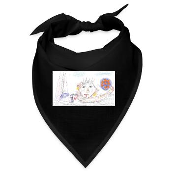 Srand - Bandana - Schwarz - Vorne