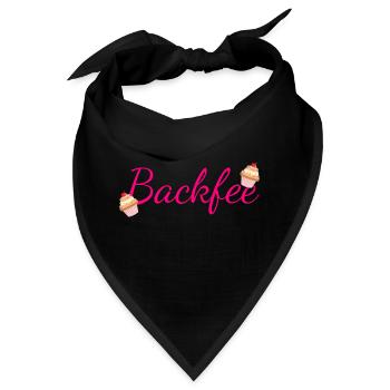 Backfee - Bandana - Schwarz - Vorne