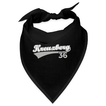 Kreuzberg 36 Berlin - Bandana - Schwarz - Vorne